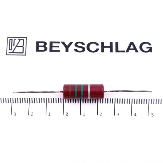 1 X 1W 1.5M 1M5 10% VINTAGE BEYSCHLAG RESISTOR. NOS. C2294U16F220225