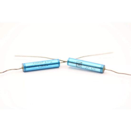 CAPACITOR 2200pF ERO 1.5kV +-5% NOS(New Old Stock) 3PC. CA15U12f260225