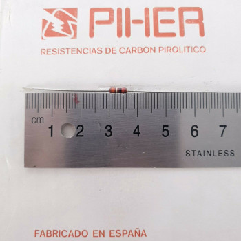 2 X 1/4W 39R 2% 1970S VINTAGE PIHER RESISTOR. NOS. C1799U2000F220121