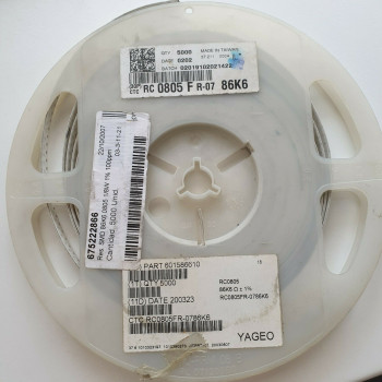 10 x 86.6K 1/8W 1% 100PPM SMD YAGEO RESISTOR. (R321) CA394U2000F220721