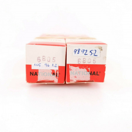 2 X EL84 / 6BQ5 TUBE NATIONAL BRAND. GENERAL ELECTRIC PROD MATCHED PAIR. CF  ENA