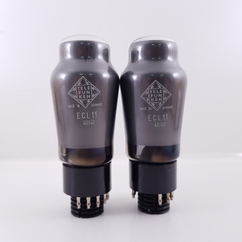 2 x ECL11 TUBE. TELEFUNKEN... 2