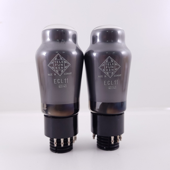 2 x ECL11 TELEFUNKEN TUBE. MATCHED...