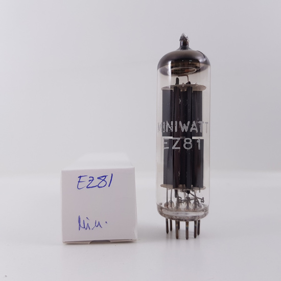 1 X EZ81 MINIWATT TUBE. NOS. RCB6