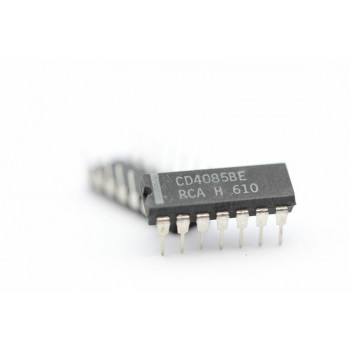 CD4085BE RCA INTEGRATED CIRCUIT NOS ( New Old Stock ). 1PC. C529BU50F110215