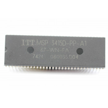 MSP3415D PP A1 ITT INTEGRATED CIRCUIT NOS (New Old Stock) 1PC. C554BU1F130315