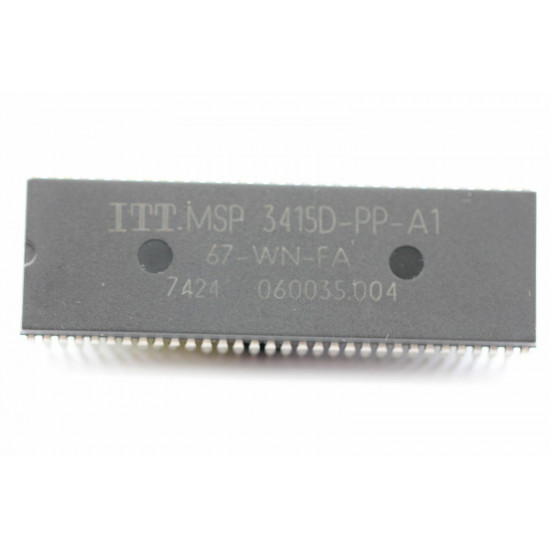 MSP3415D PP A1 ITT INTEGRATED CIRCUIT NOS (New Old Stock) 1PC. C554BU1F130315