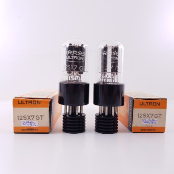 2 X 12SX7GT ULTRON TUBE....