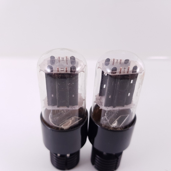 2 X 12SX7GT ULTRON TUBE. BLACK...