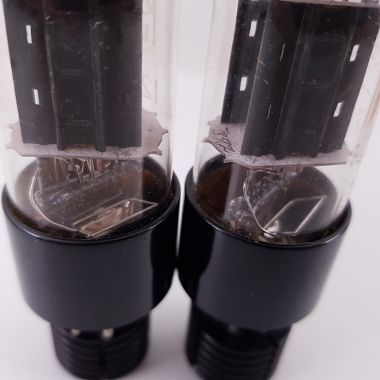 2 X 12SX7GT ULTRON TUBE. BLACK...
