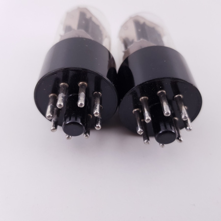 2 X 12SX7GT ULTRON TUBE. BLACK PLATES. RENTANGULAR GETTER.MADE IN JAPAN. MATCHED PAIR. 5. CH72