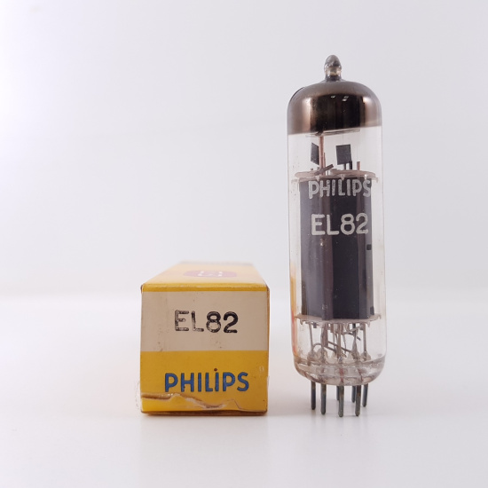 1 X EL82 PHILIPS TUBE. NOS/NIB. RC121