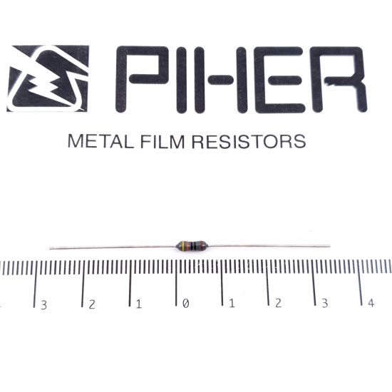 2 X 1/4W 430R 1% 1990s VINTAGE PIHER...