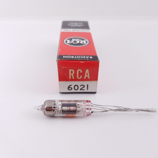 1 X 6021 RCA TUBE. NOS/NIB. RC3