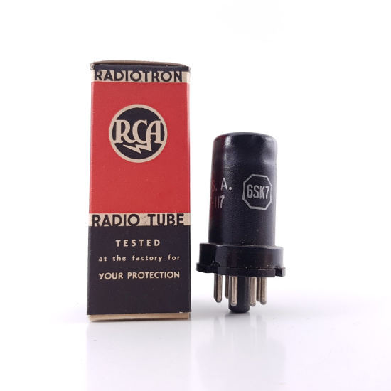 1 X 6SK7 / VT117 RCA TUBE. NOS / NIB. RC59.