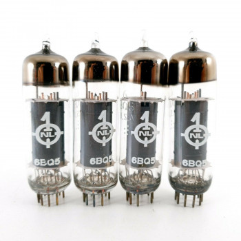 4 X EL84 / 6BQ5 TUBE. NATIONAL BRAND. GENERAL ELECTRIC PRODUCTION CF  ENA 2
