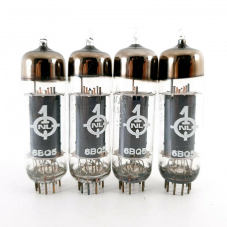 4 X EL84 / 6BQ5 TUBE. NATIONAL BRAND. GENERAL ELECTRIC PRODUCTION CF  ENA