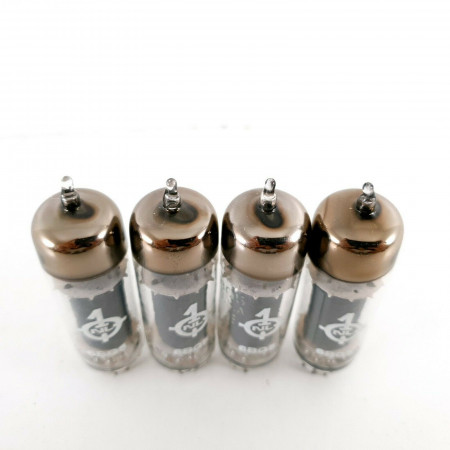 4 X EL84 / 6BQ5 TUBE. NATIONAL BRAND. GENERAL ELECTRIC PRODUCTION CF  ENA
