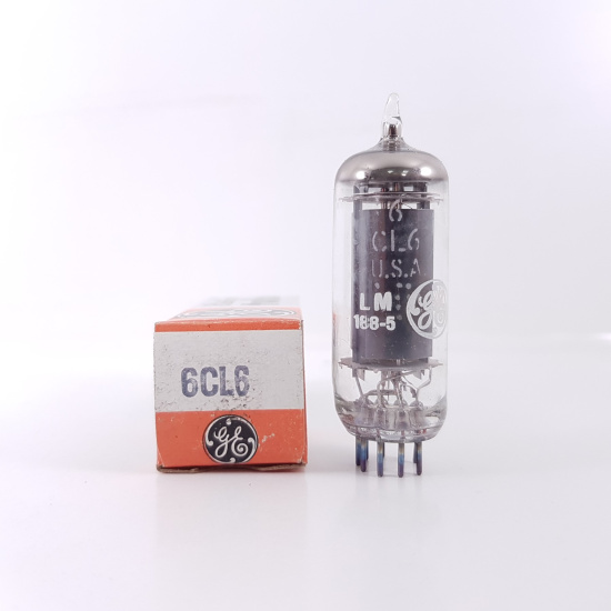 1 X 6CL6 TUBE. GENERAL ELECTRIC. NOS/NIB. CB30