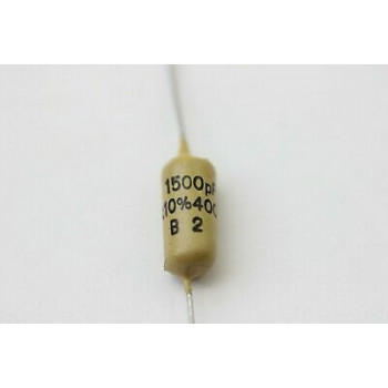 MULLARD MUSTARD B2 1500pF 400V 10% NOS HIFI 1PC CA79U2000F061016
