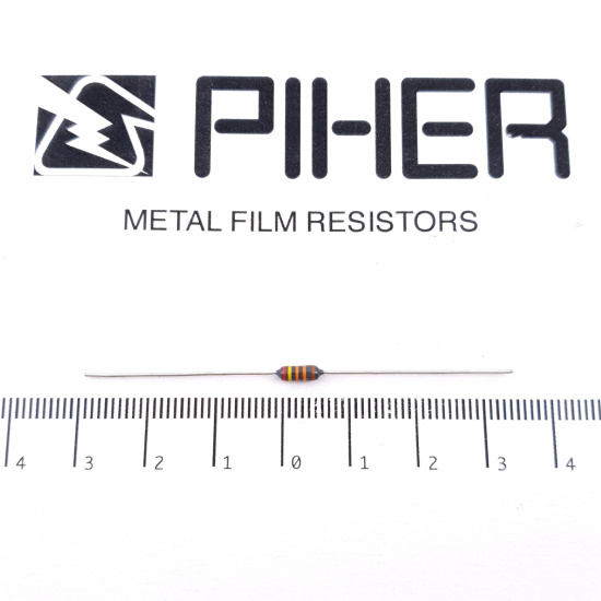2 X 1/4W 243K 1% 1980s VINTAGE PIHER...