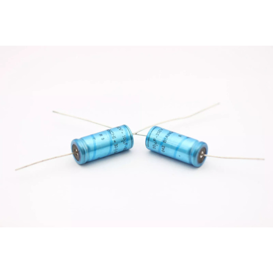 3 X AXIAL CAPACITOR 10uF 250V 10%-50%...