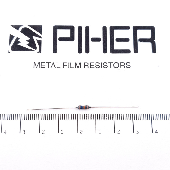 2 X 1/4W 169K 1% 1990s VINTAGE PIHER...
