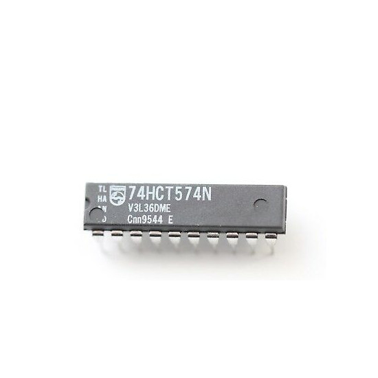 74HCT574N PHILIPS INTEGRATED CIRCUIT NOS New Old Stock 1PC C125U23F221118