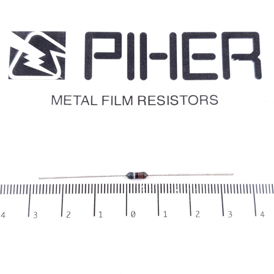 2 X 1/4W 59K 1% 1990s VINTAGE PIHER...