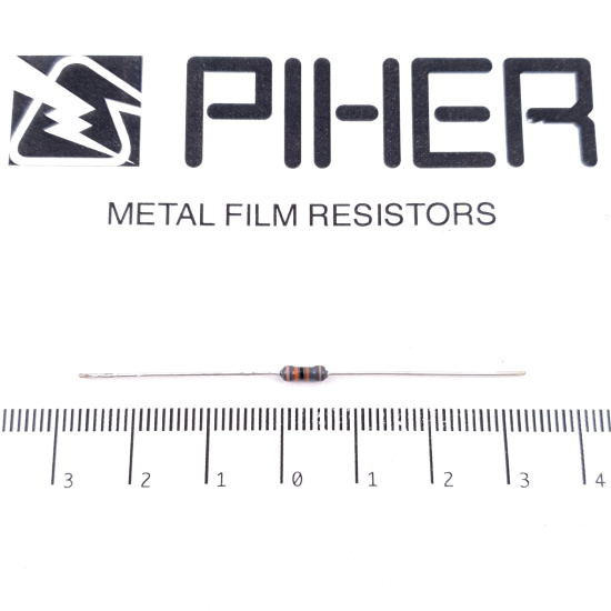 2 X 1/4W 130K 1% 1990s VINTAGE PIHER...