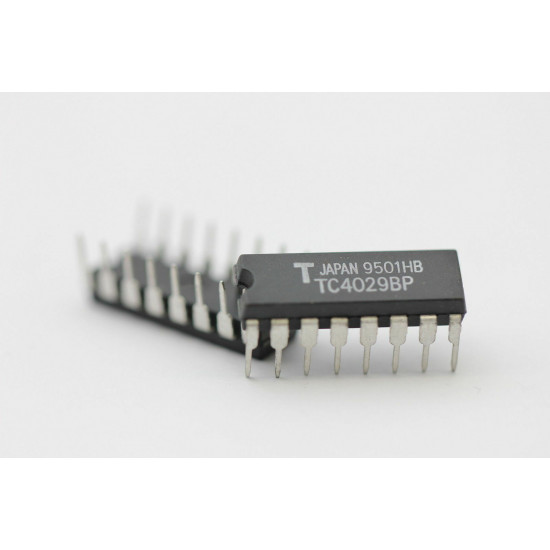 TC4029BP TOSHIBA INTEGRATED CIRCUIT NOS ( New Old Stock ). 1PC. C529BU19F110215