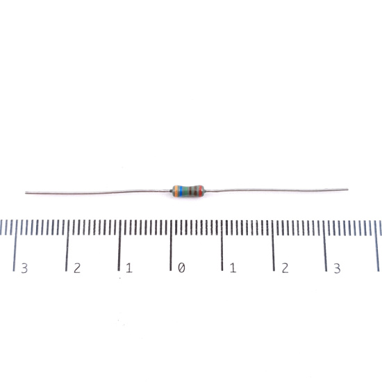 2 X 1/4W 3.65K 3K65 1% 50PPM METAL...