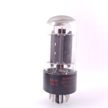 1 X 6BX7GT ZENITH  TUBE. NOS/NIB. RCB397