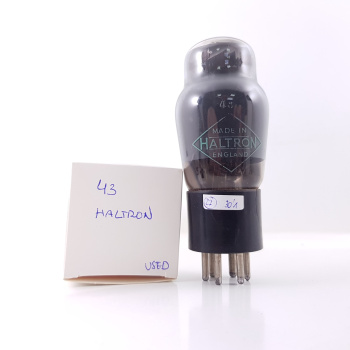 1 X TYPE 43 HALTRON TUBE....