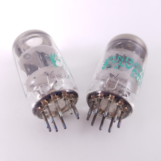 2 X 12AT7WC SYLVANIA TUBE. 1970s...