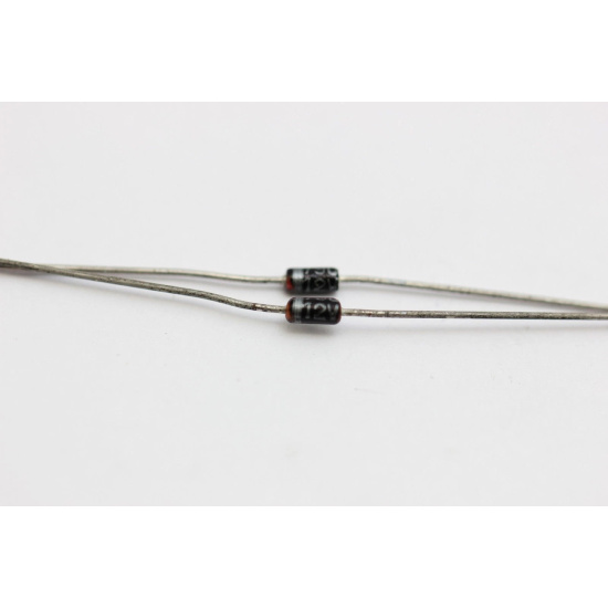 5 X BZX79C 12V ZENER DIODE NOS( New...