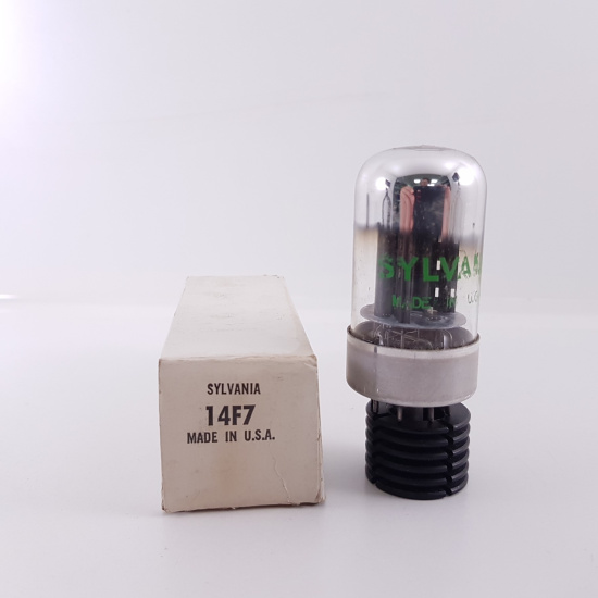 1 X 14F7 SYLVANIA TUBE. NOS/NIB....