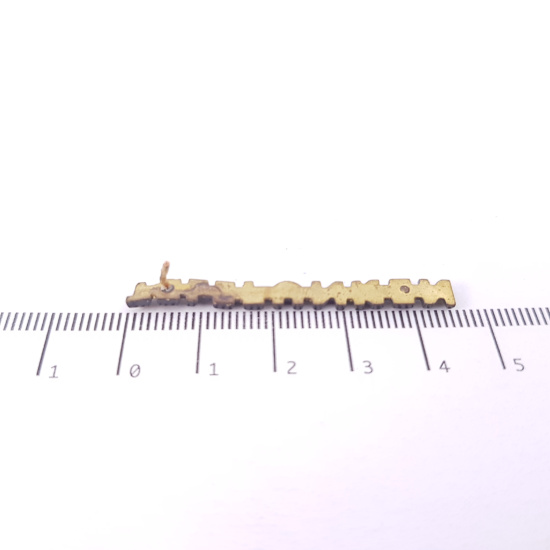 1 X  LOGOTIPO METALICO. METAL LOGO...