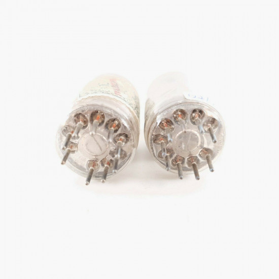 2 X 12DT8 MARCONI TUBE. 1963 PRODUCTION. COPPER RODS. MATCHED PAIR. CP  ENA