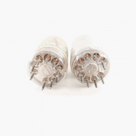 2 X 12DT8 MARCONI TUBE. 1963 PRODUCTION. COPPER RODS. MATCHED PAIR. CP  ENA