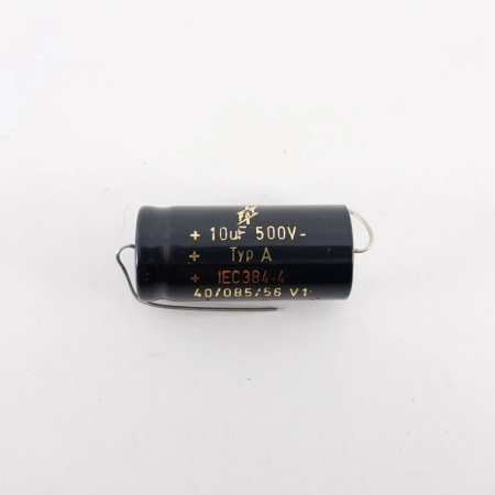 1 X 10uF 500V F&T CAPACITOR. CA248U17