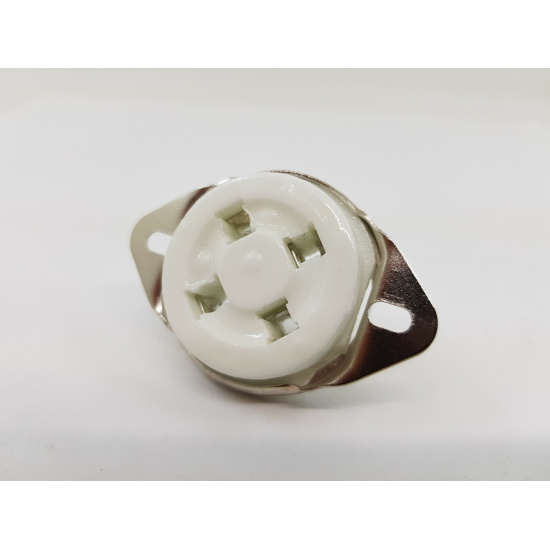 UX4 AMERICAN CERAMIC SOCKET 4 PINS....