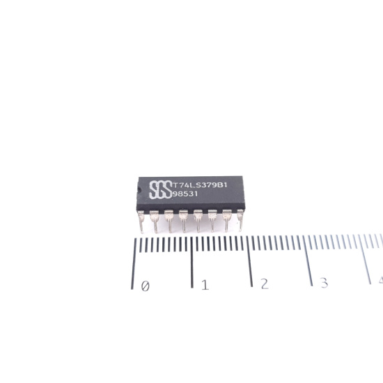 1 X 74LS379B1 SGS INTEGRATED CIRCUIT....