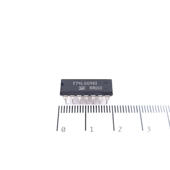 1 X 74LS04B1 SGS-ATES INTEGRATED...