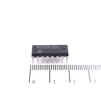 1 X 74LS283N SIGNETICS...