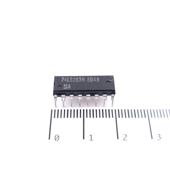 1 X 74LS283N SIGNETICS INTEGRATED...