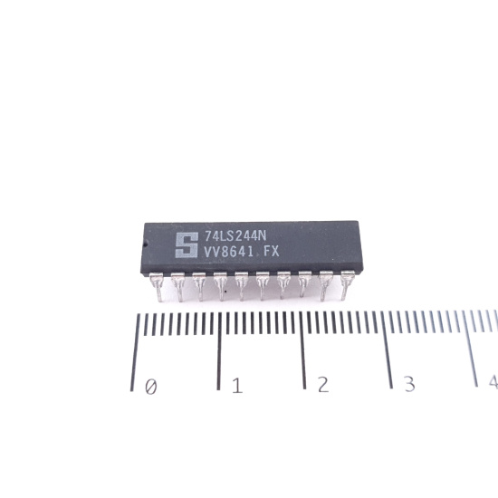 1 X 74LS244N SIGNETICS INTEGRATED...