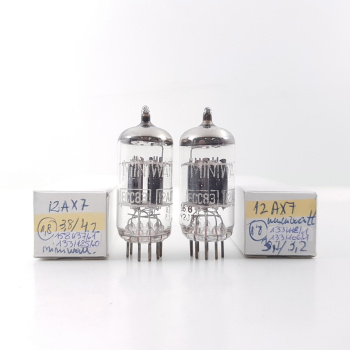 2 x 12AX7 MINIWATT TUBE....