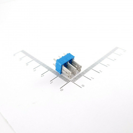 2 x 300V 10A 3 PIN POWER PCB WEIDMÜLLER CONNECTOR. CA386U1000F220621