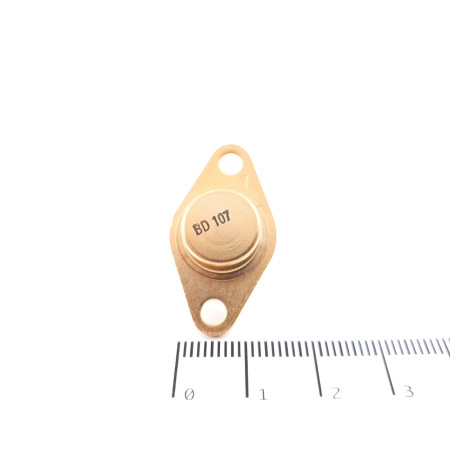 1 X BD107 GOLD TRANSISTOR. NOS. RC618CU3F110825